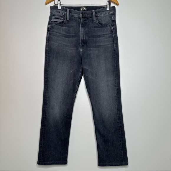 MOTHER High Waisted Rider Skimp Jeans in Bars & Phrases Size 31 - Picture 2 of 11